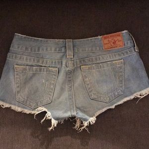 True Religion Cut Offs